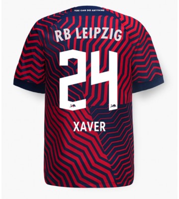 RB Leipzig Xaver Schlager #24 Segunda Equipación 2023-24 Manga Corta